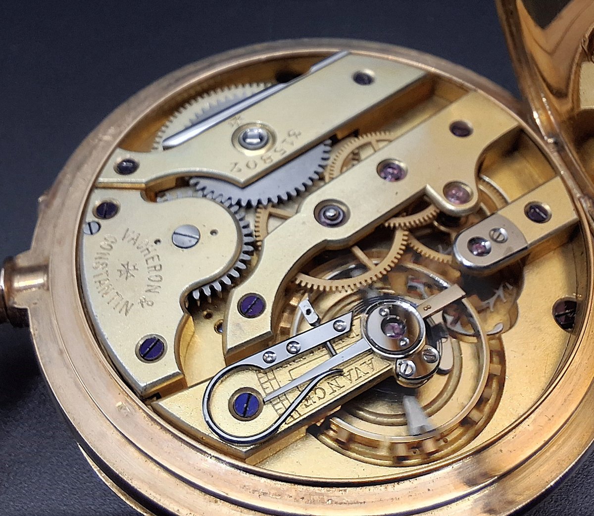 Montre Gousset En Or Vacheron & Constantin, 1908 -photo-7