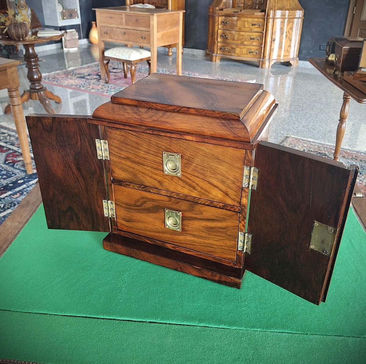 Boîte pour fumeurs, Époque Victorienne, XIXe siècle-photo-2