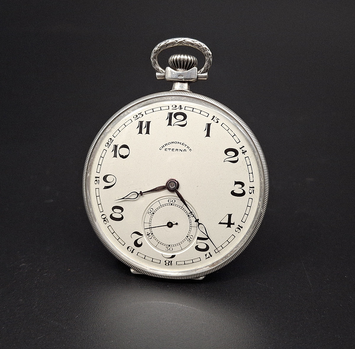 Eterna Chronometre Pocket Watch , 1930-photo-2