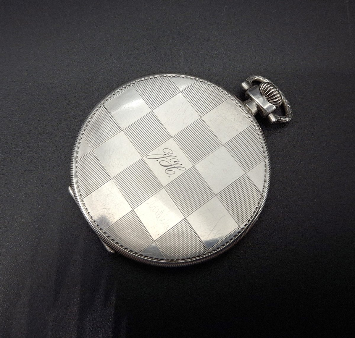 Eterna Chronometre Pocket Watch , 1930-photo-1