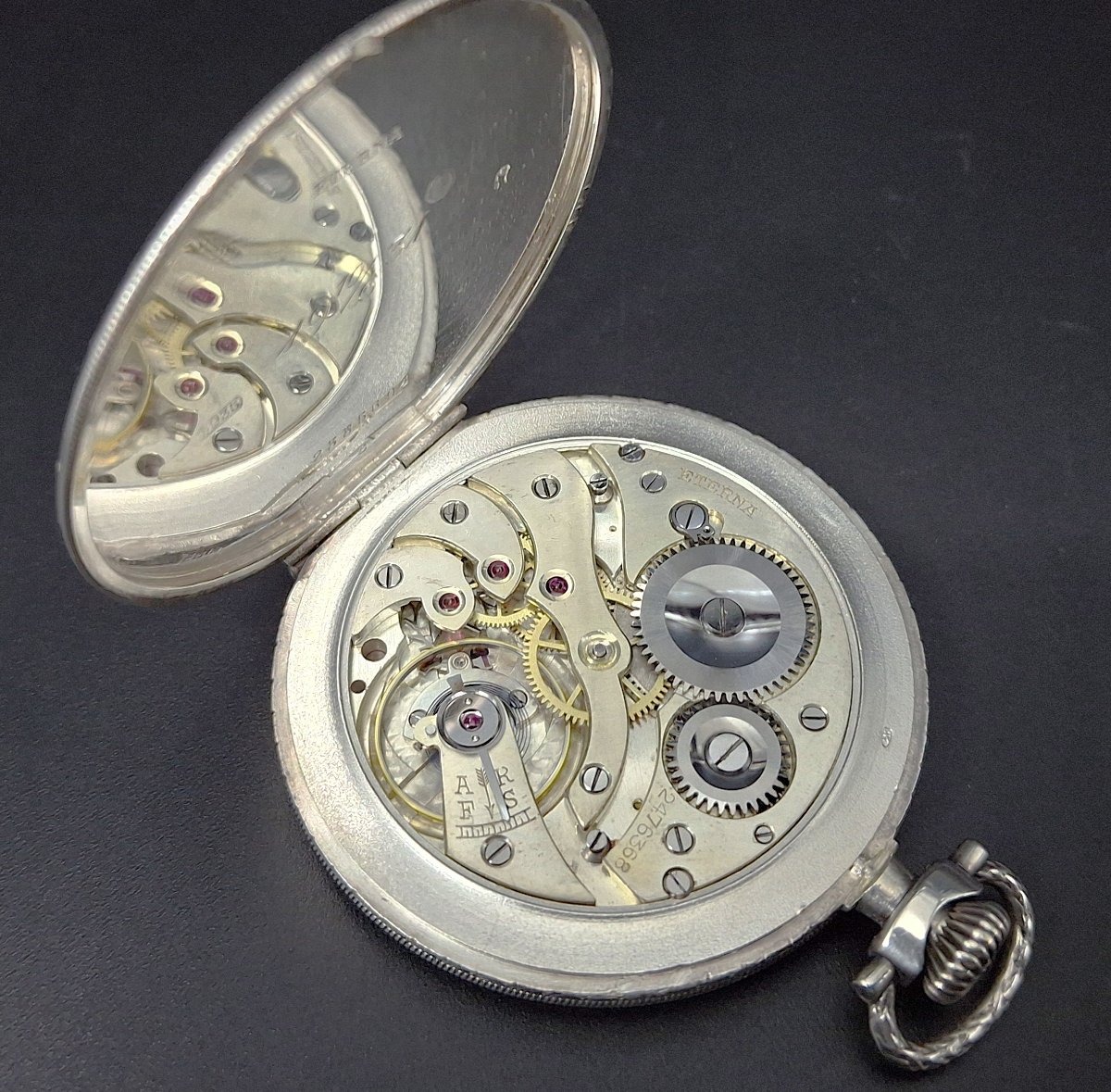 Eterna Chronometre Pocket Watch , 1930-photo-3