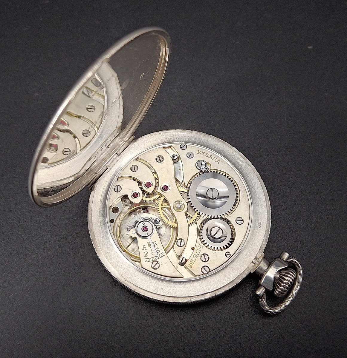 Eterna Chronometre Pocket Watch , 1930-photo-5
