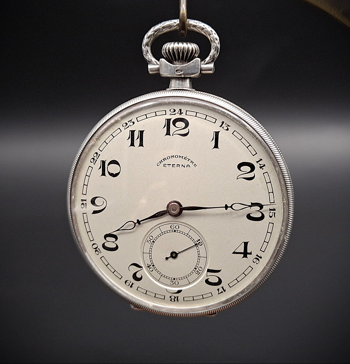 Eterna Chronometre Pocket Watch , 1930