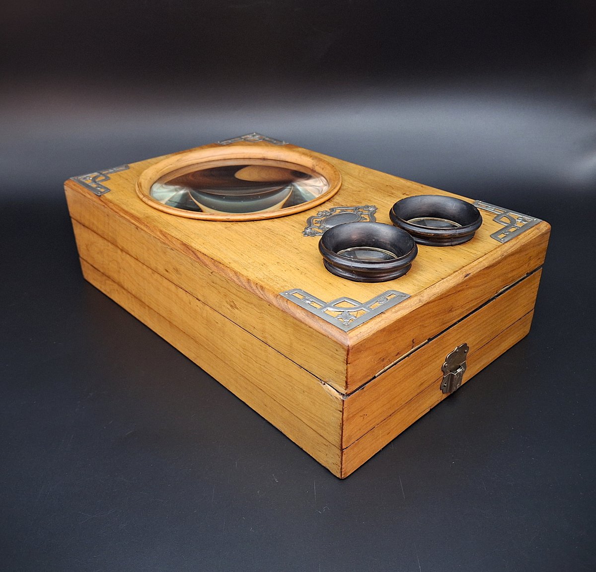 Grande Loupe, Visionneuse, Graphoscope, 19ème Siècle -photo-3