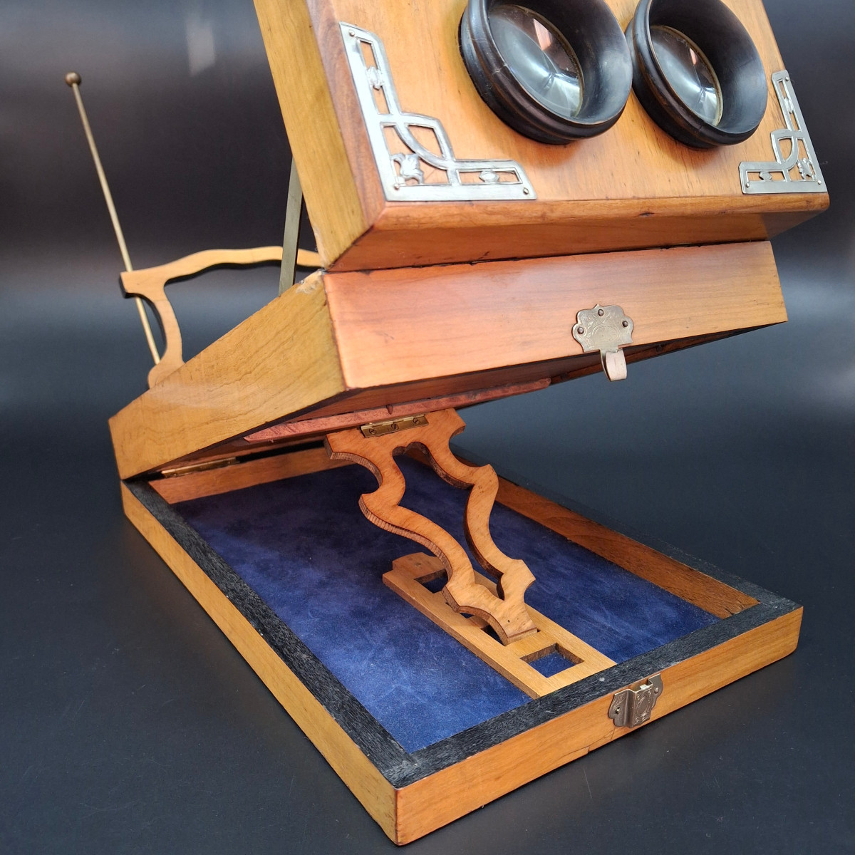 Grande Loupe, Visionneuse, Graphoscope, 19ème Siècle -photo-4