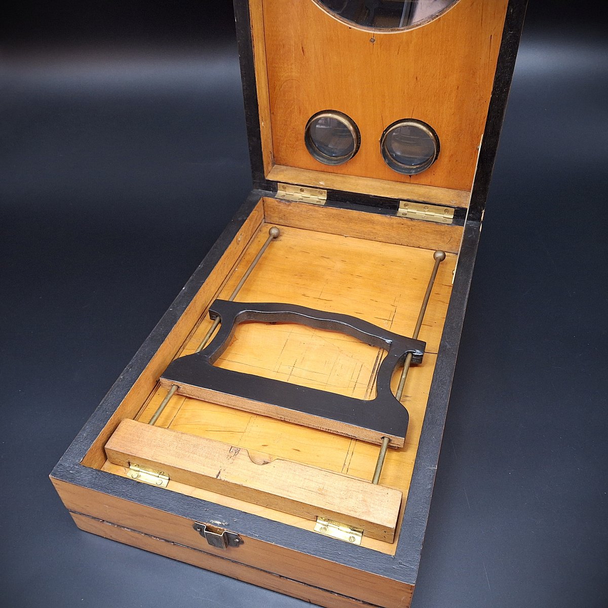 Grande Loupe, Visionneuse, Graphoscope, 19ème Siècle -photo-1