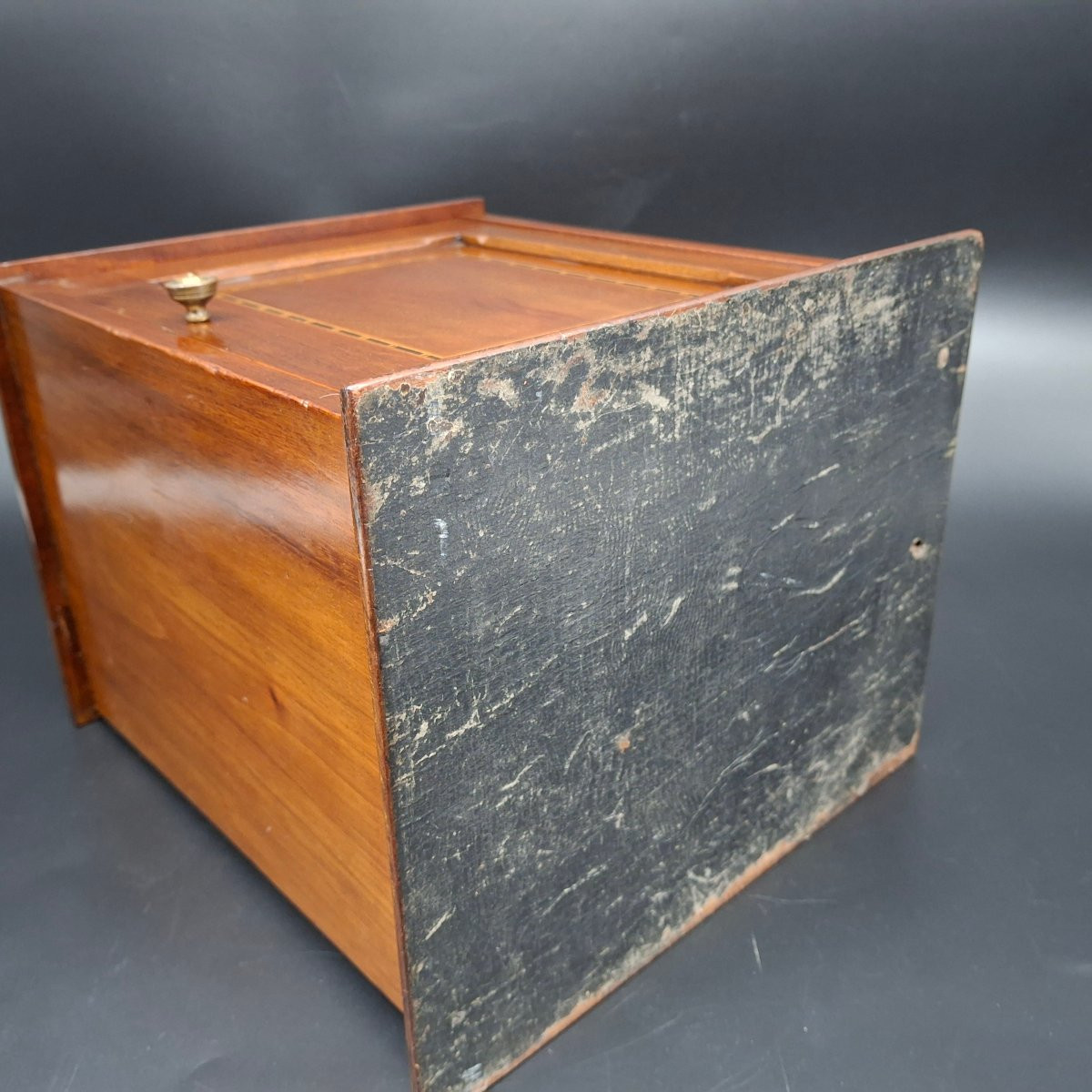 Antique Pipe Holder, Smoking Box-photo-3