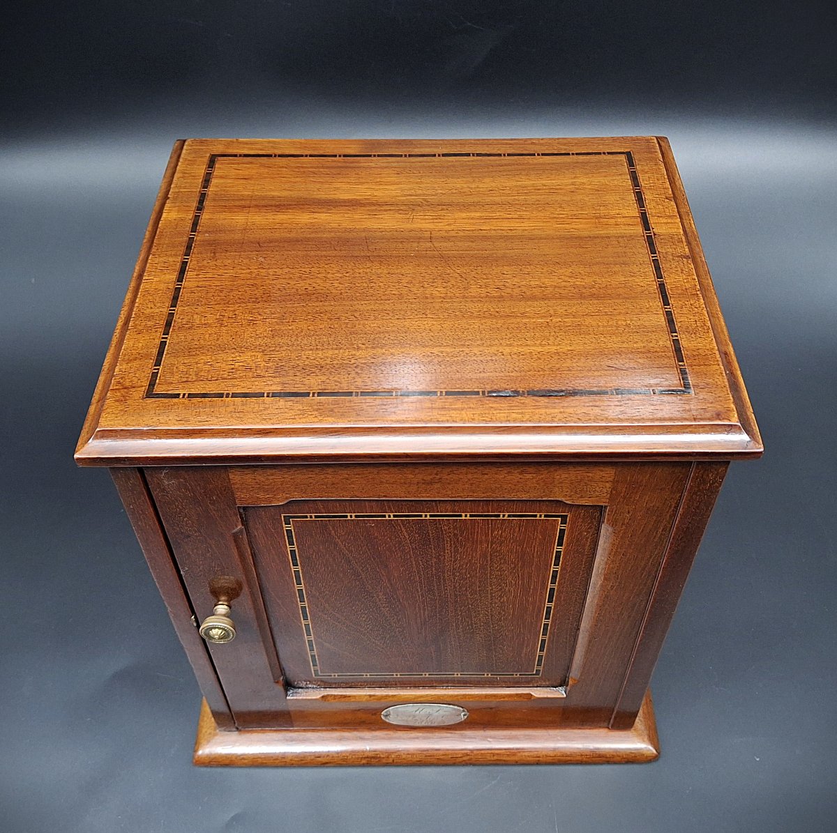 Antique Pipe Holder, Smoking Box-photo-5