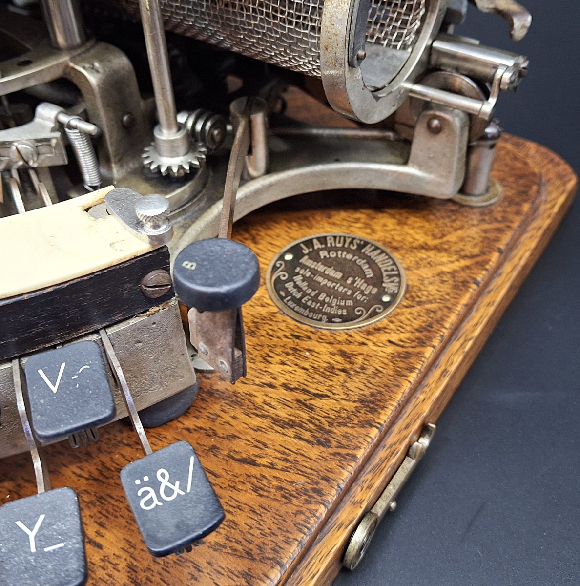 Hammond Typewriter, Model 12 Half-moon, 1905-photo-1