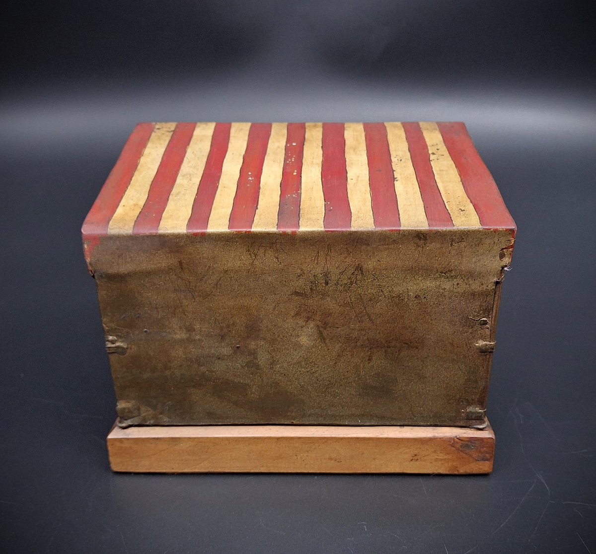 Rare jouet à vapeur mécanique avec automates et carillon, 1920-photo-4