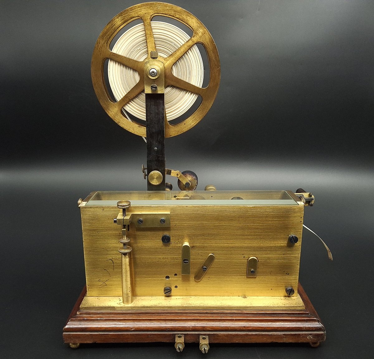 Enregistreur, Récepteur Télégraphe Morse, G. Hasler-photo-2
