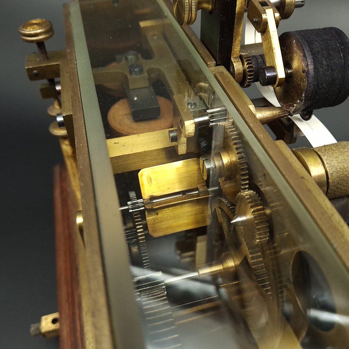 Enregistreur, Récepteur Télégraphe Morse, G. Hasler-photo-4