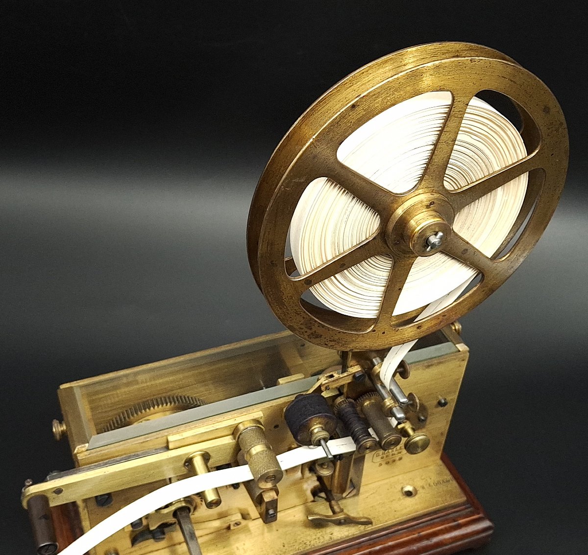 Enregistreur, Récepteur Télégraphe Morse, G. Hasler-photo-5