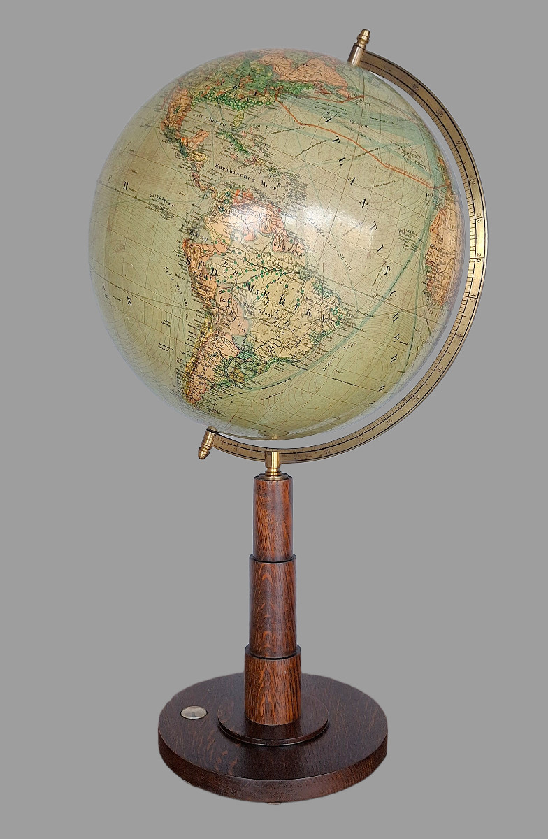 Large Columbus Terrestrial Globe, 1930.