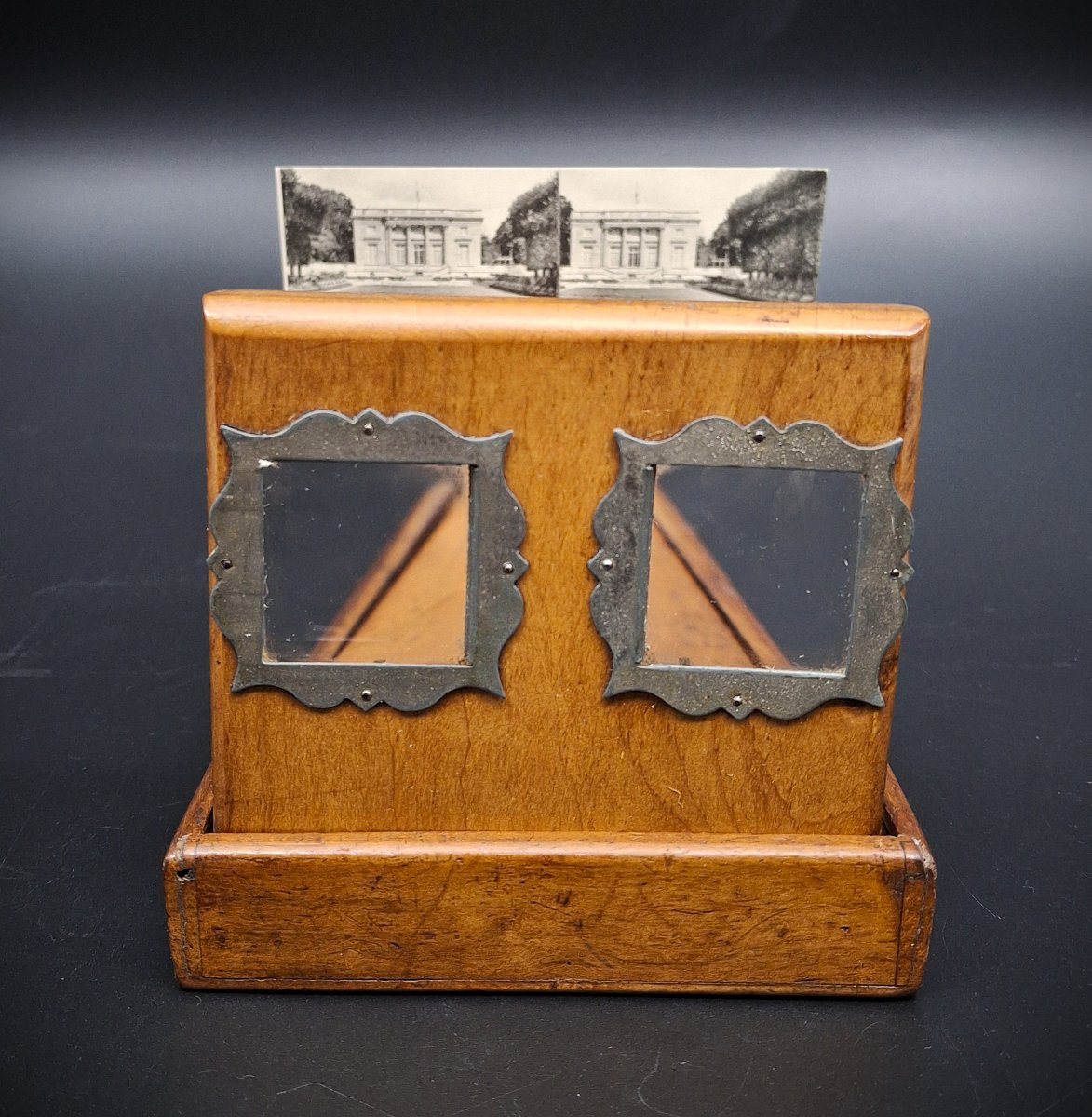 Stereoscope, Stereoviewer Stereo Mobile Le Merveilleux, 19th Century-photo-2