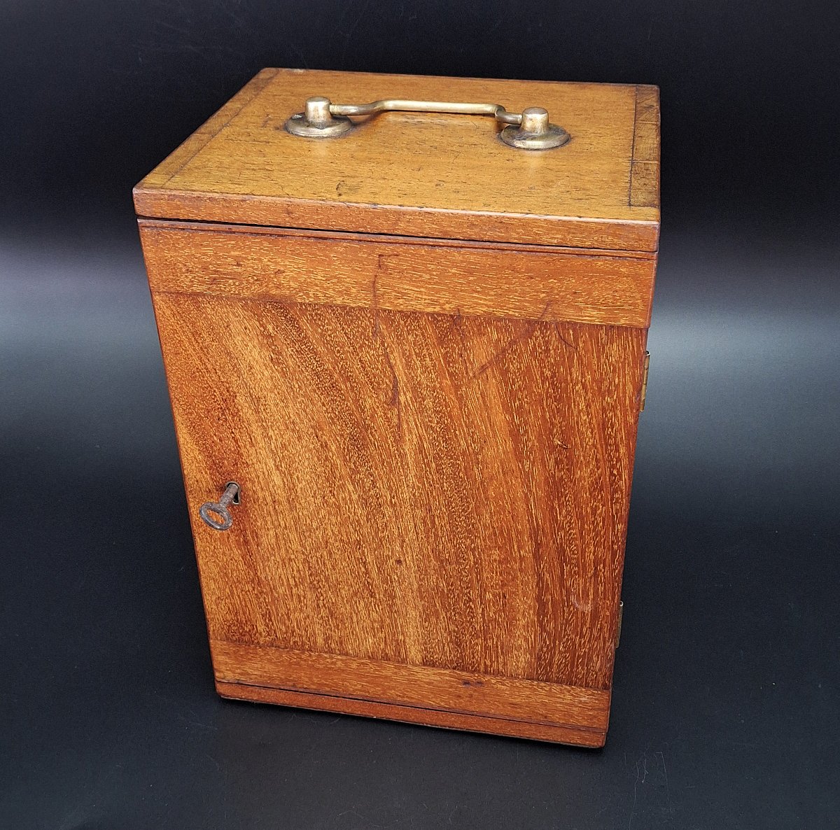 Microscope With Original Case And Accessories By J.h. Steward, London, 1870-photo-4