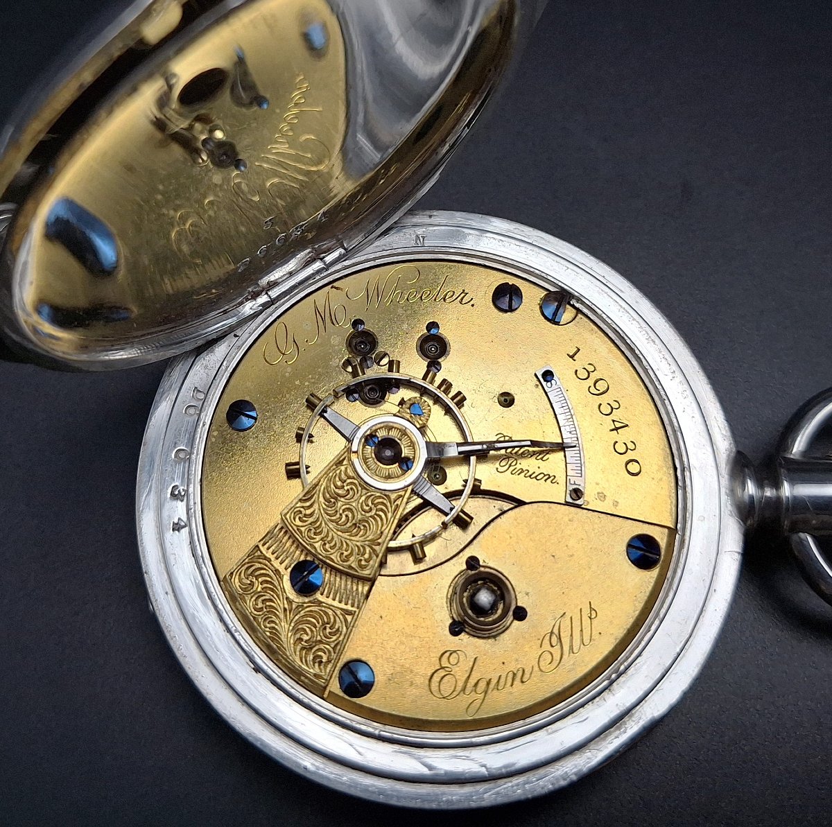 Elgin G.m. Wheeler Pocket Watch, 1883-photo-3