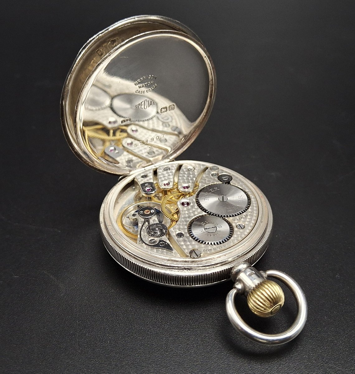 Rolex Lever Montre Gousset, 1930 c.-photo-4