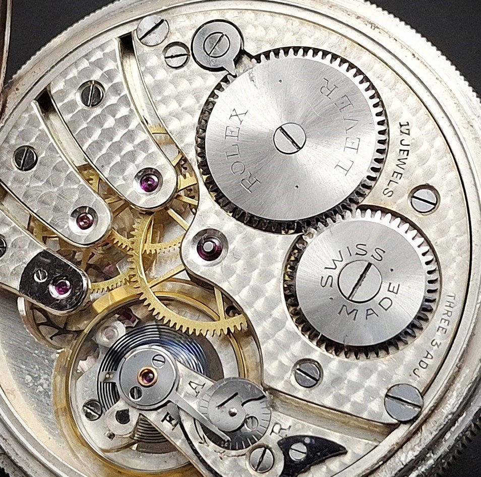 Rolex Lever Montre Gousset, 1930 c.-photo-6