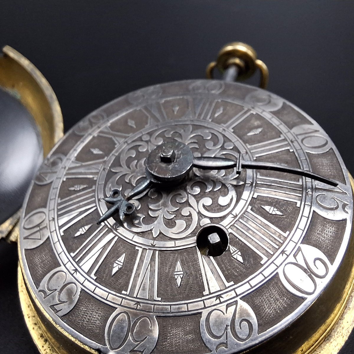 Rare Montre Oignon à  Répétition, XVII siècle, Jean Godde Laisne, 1695.-photo-3
