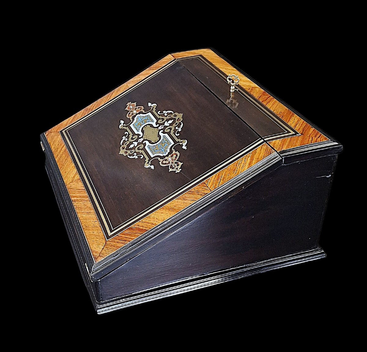 Ecritoire, Coffret De Correspondance, 19ème Siècle, Napoleon III-photo-3