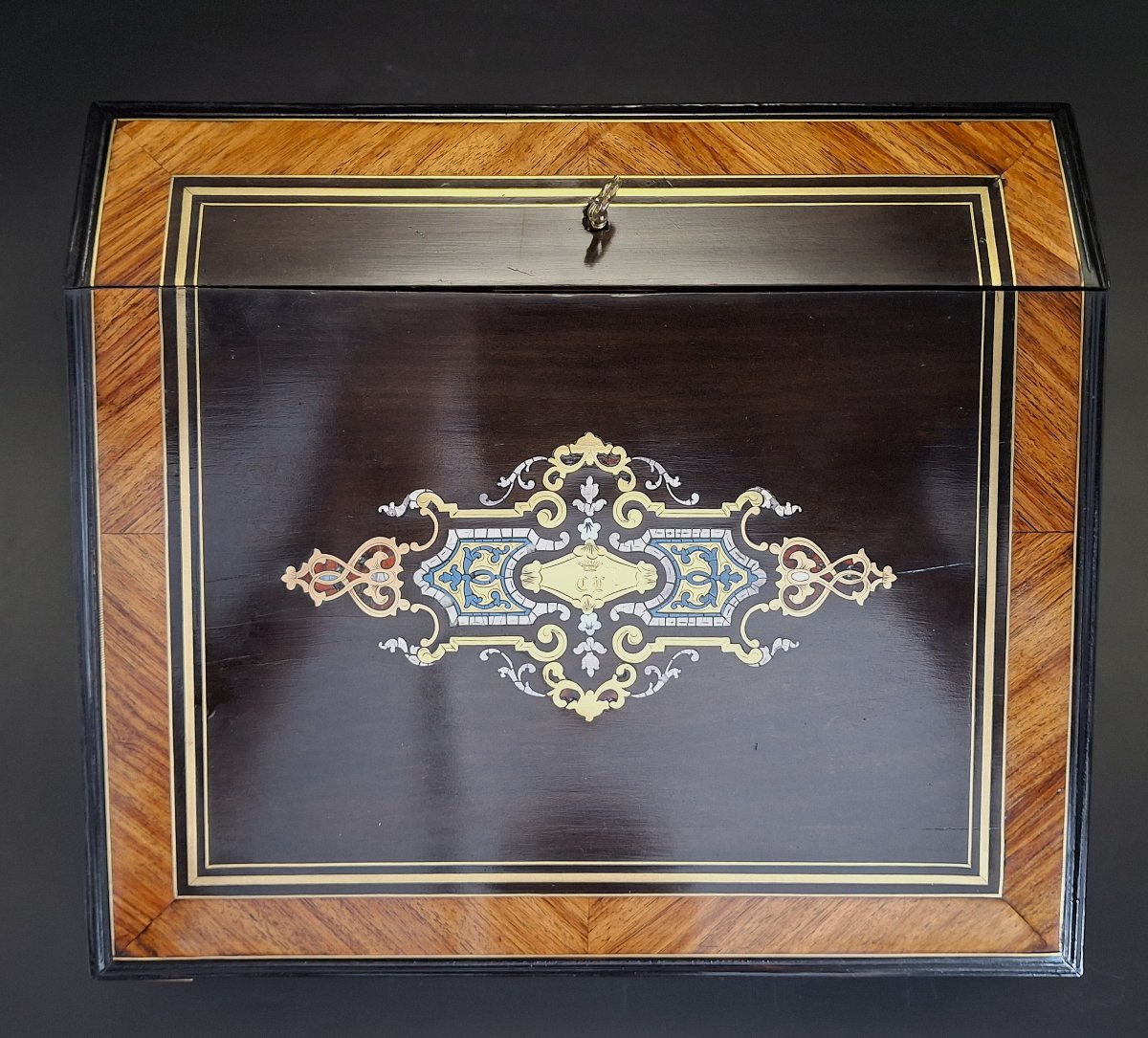Ecritoire, Coffret De Correspondance, 19ème Siècle, Napoleon III-photo-5