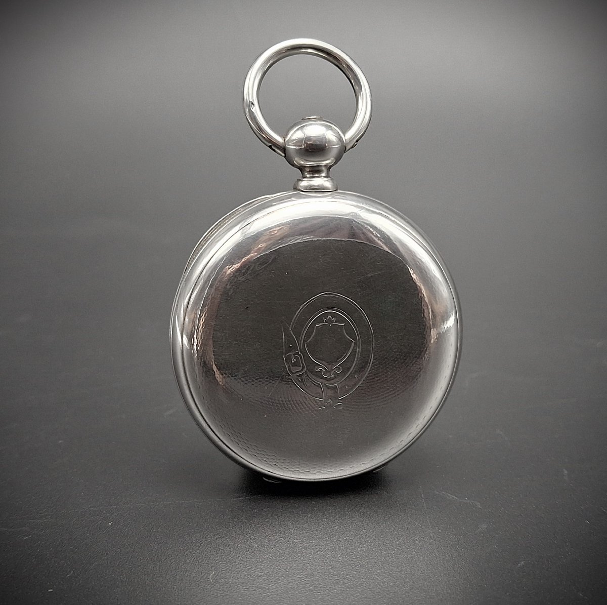 Montre gousset  à cylindre avec fonction réveil, XIX siècle-photo-3