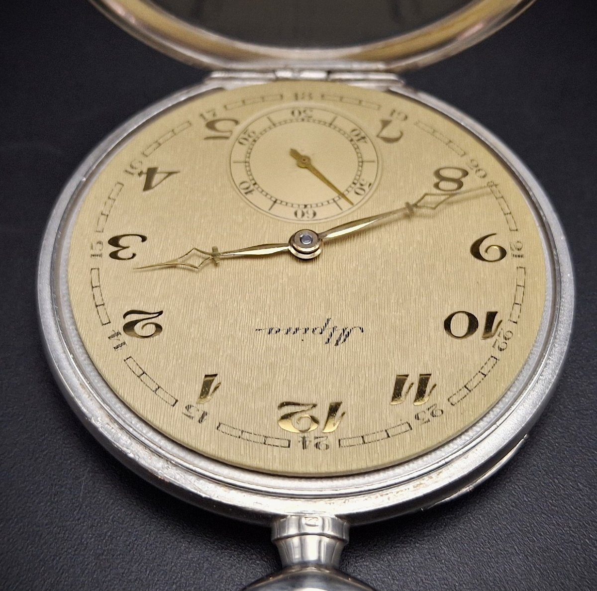 Alpina Pocket Watch, Circa 1930-photo-4