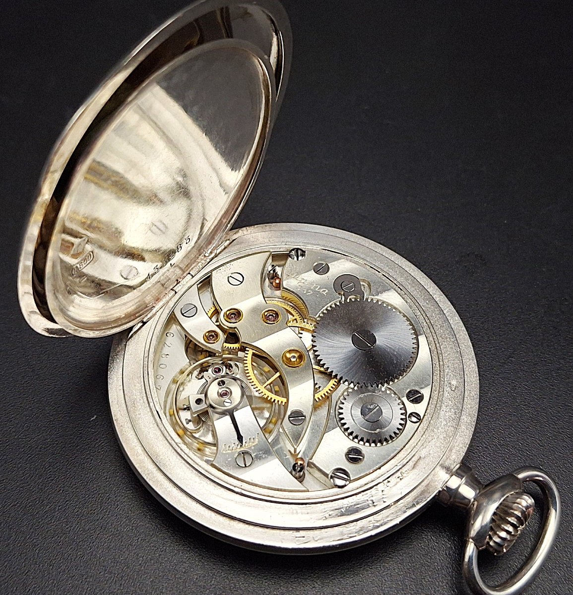 Alpina Pocket Watch, Circa 1930-photo-4