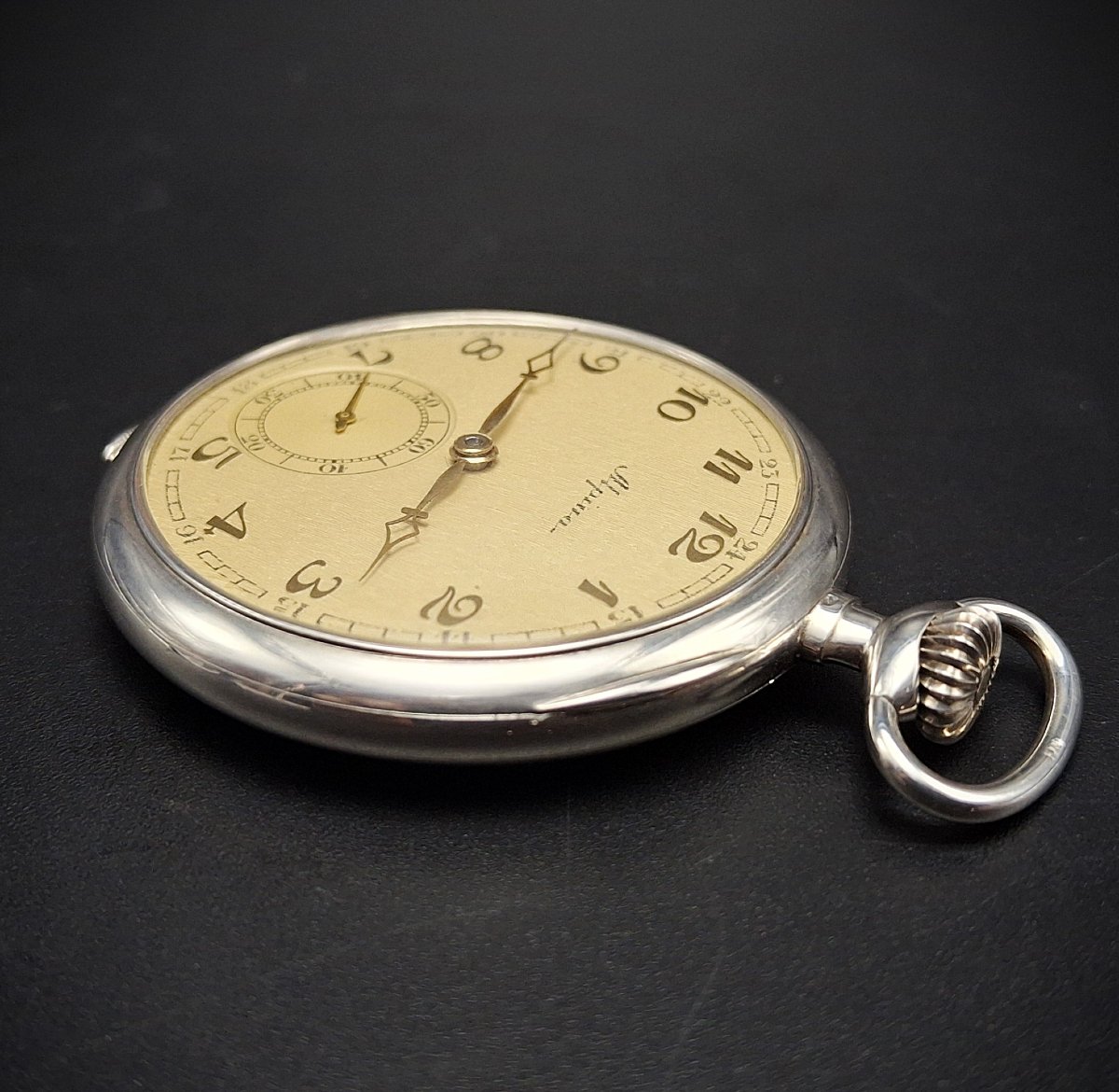 Alpina Pocket Watch, Circa 1930-photo-5