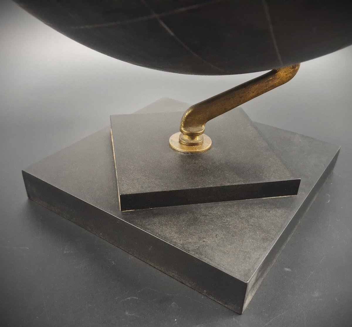 Slate Surface Globe  By George Philip & Son, 1930s–1940s-photo-4