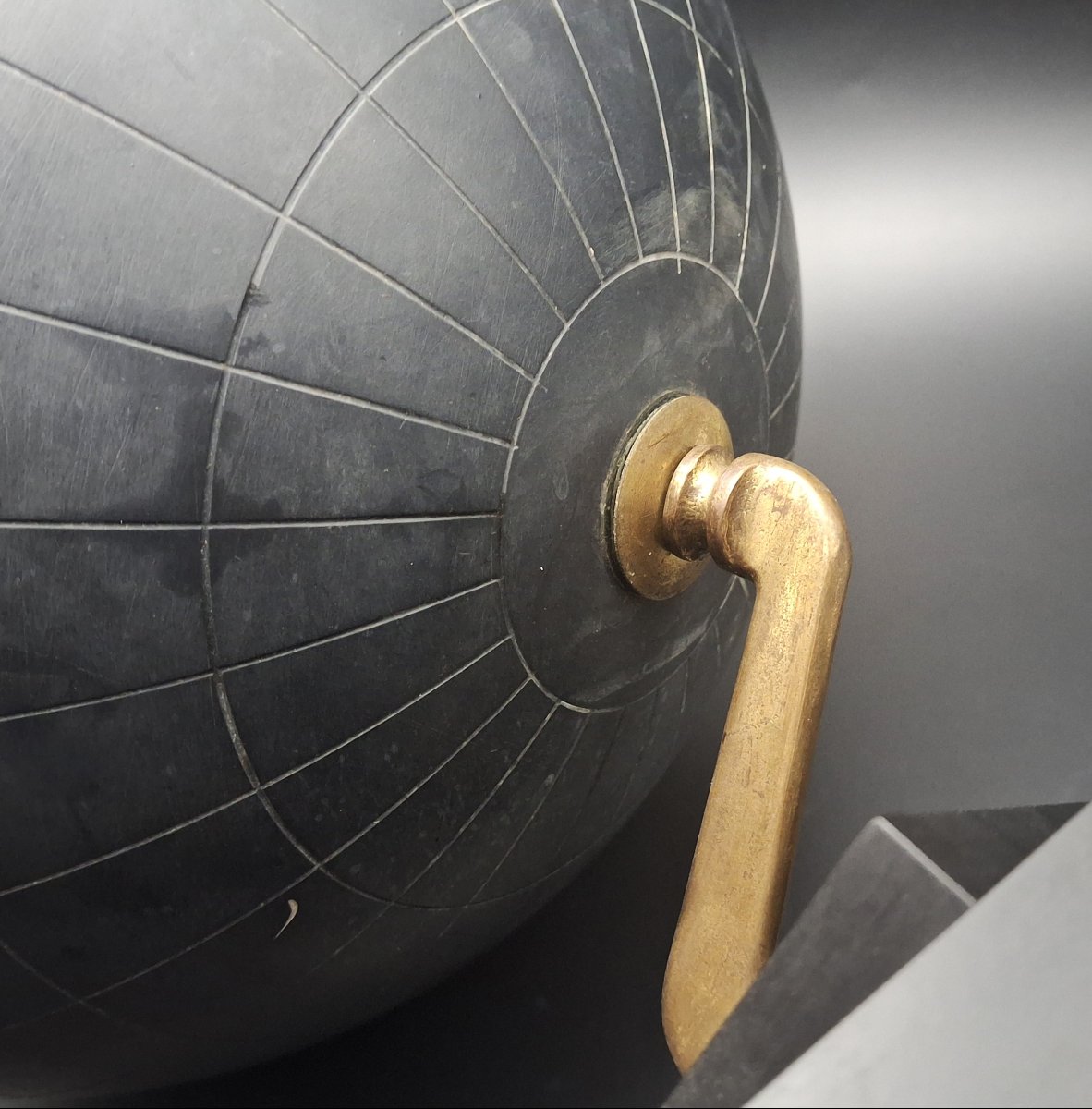 Slate Surface Globe  By George Philip & Son, 1930s–1940s-photo-5