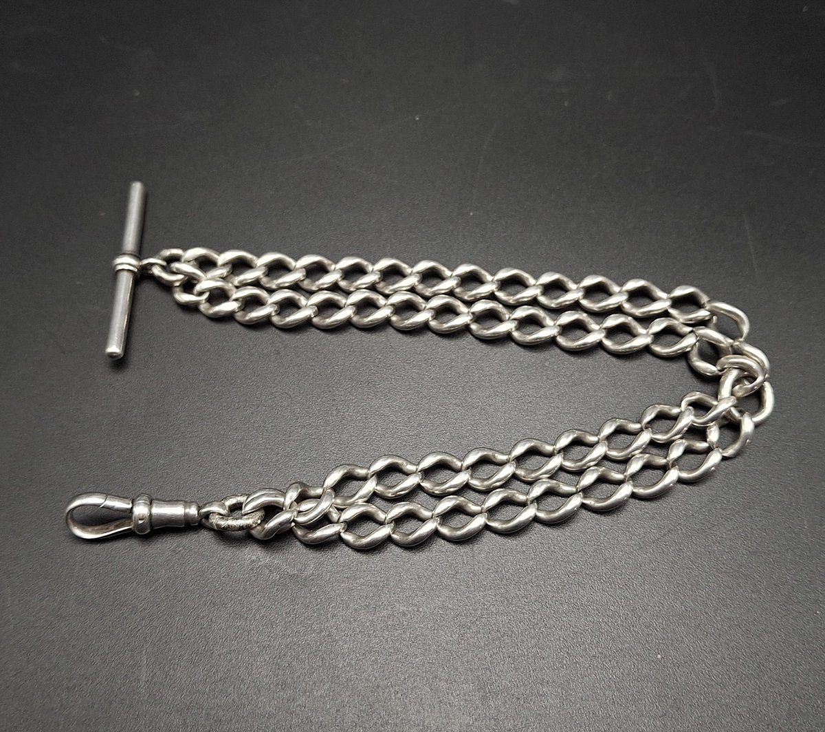 Iwc Pocket Watch With Chain, 57 Mm, 1919-photo-1
