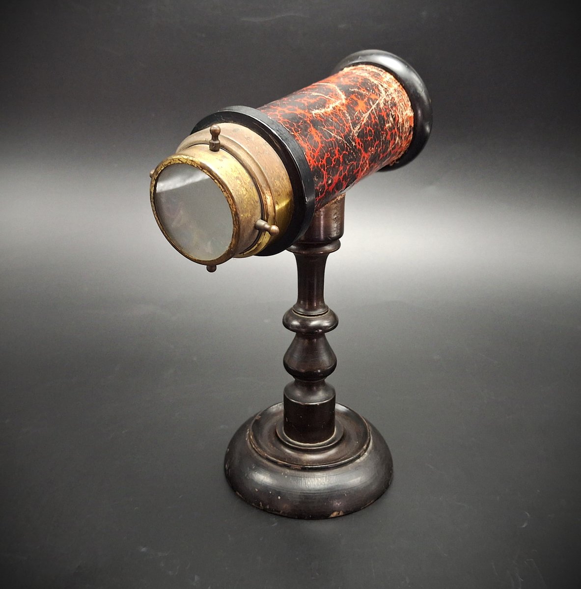 Rare Antique Kaleidoscope, Circa 1880.-photo-3
