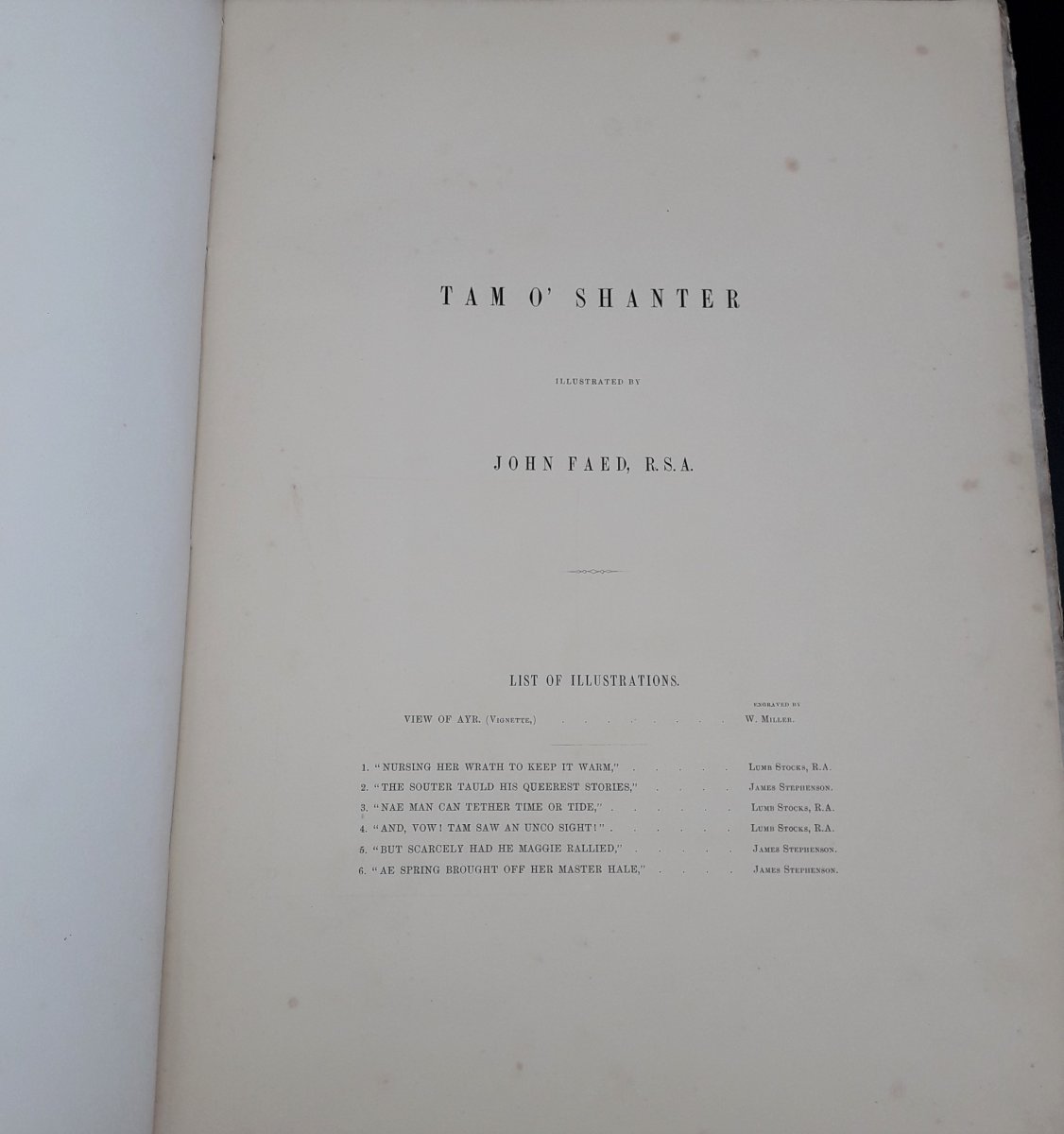 Collection Of Prints From The Poem Tam O 'shanter Written By The Poet Robert Burns, 1855-photo-1