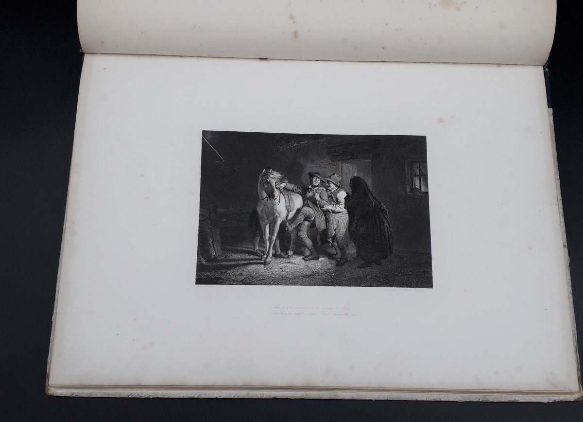 Collection Of Prints From The Poem Tam O 'shanter Written By The Poet Robert Burns, 1855-photo-4