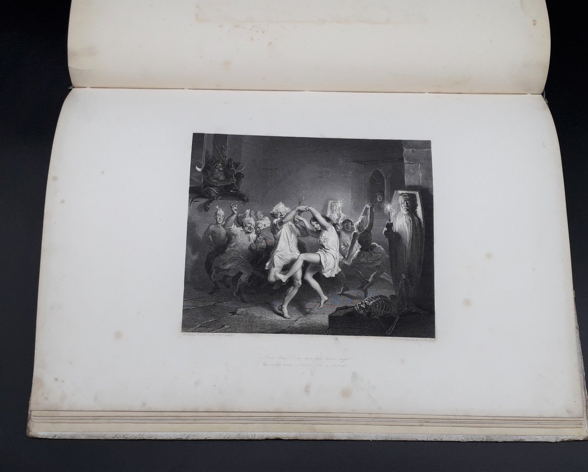 Recueil De Gravures Du Poème Tam O 'Shanter écrit Par Le Poète Robert Burns, 1855-photo-6