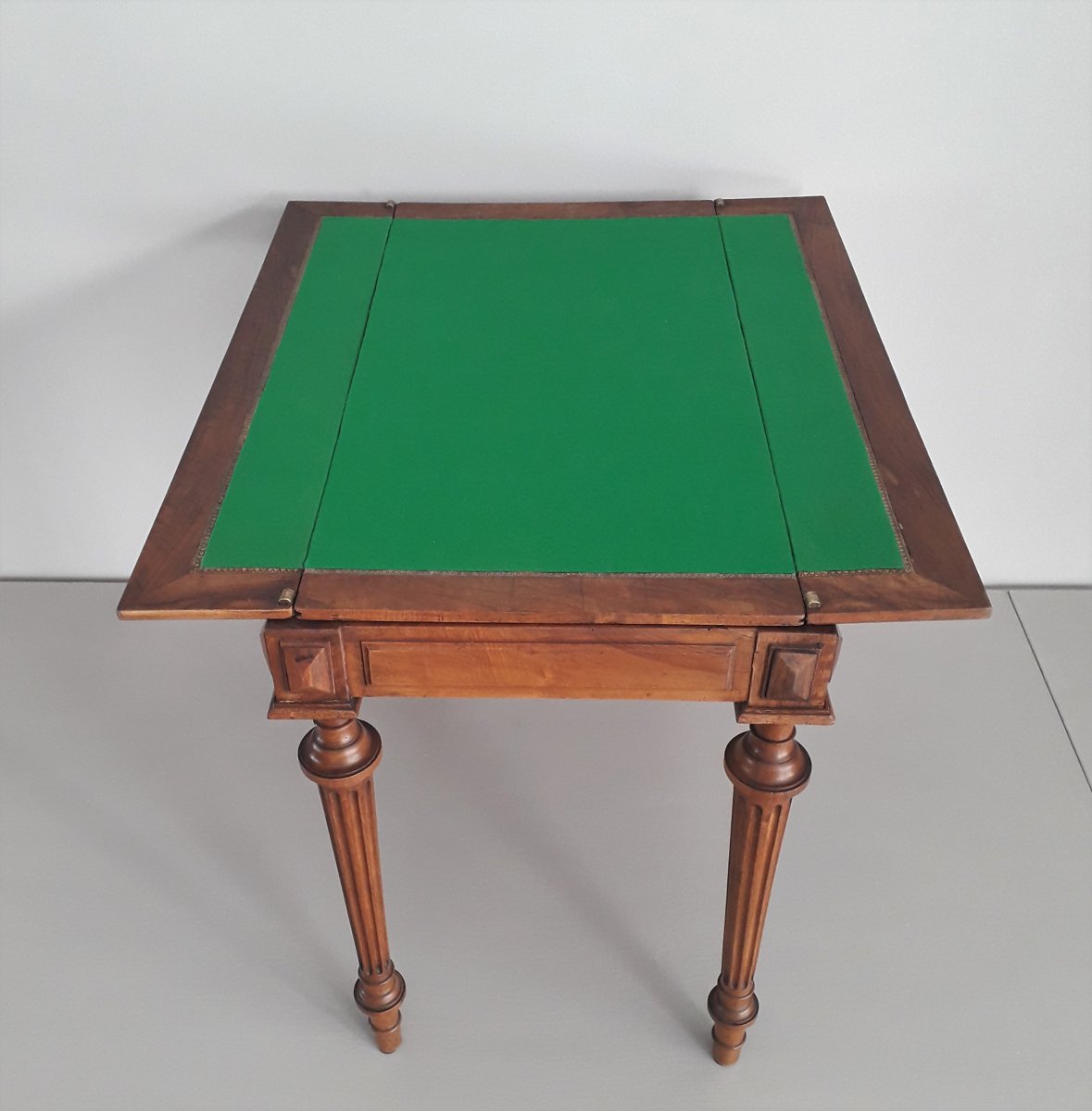 Rare Table à Jeux , 19ème Siecle-photo-2