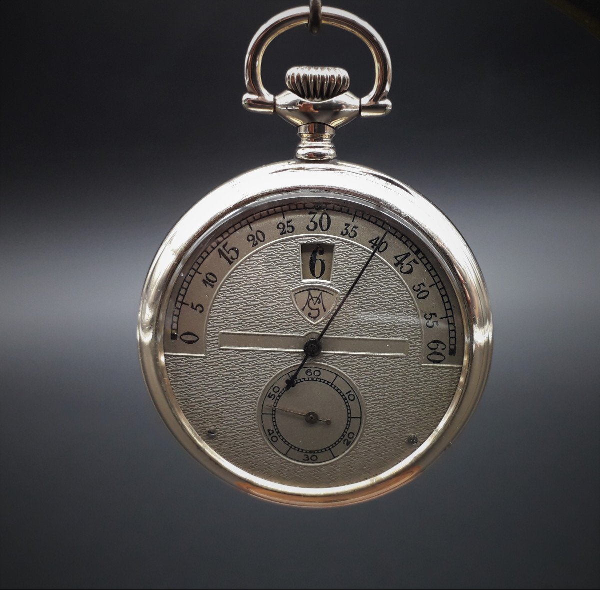 Rare Pocket Watch Modernista, Jump Hour-photo-2