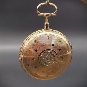 Verge Gold Pocket Watch, Hoguet à Paris, 1780