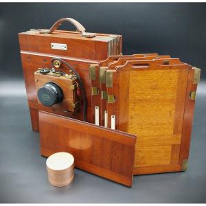 Antique Folding Camera, Engel Feitknrcht, 1890