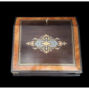 Ecritoire, Coffret De Correspondance, 19ème Siècle, Napoleon III