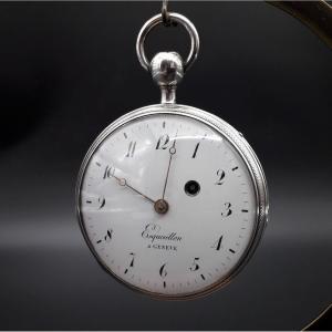 Montre Gousset à Répétition , Esquivillon A Geneve, 1800