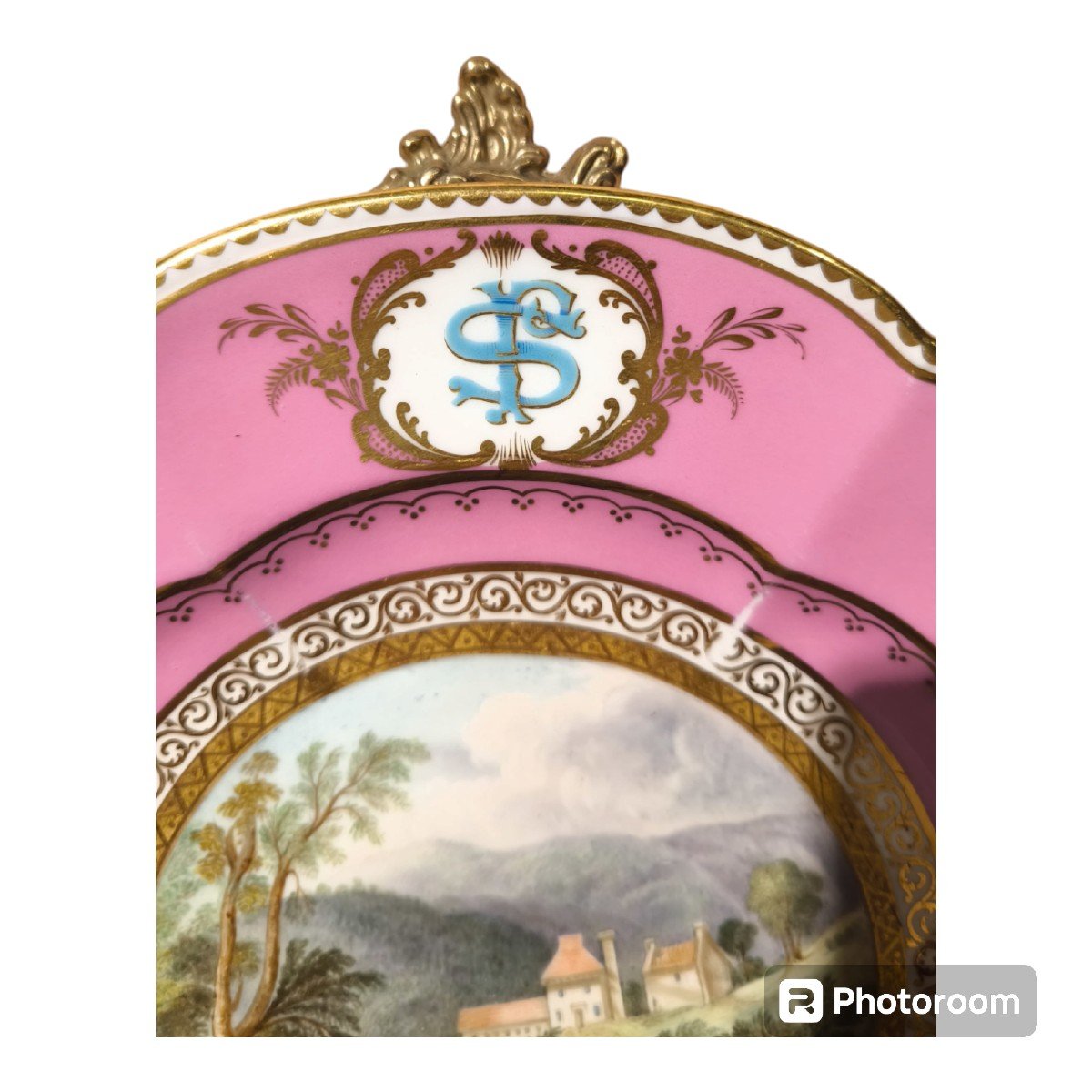  Assiette En Porcelaine Française-photo-2