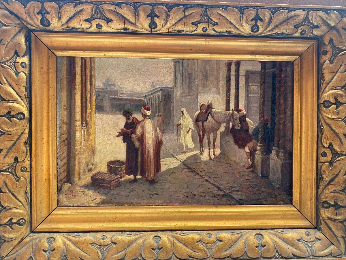 Splendid Painting By Leonardo De Mango-photo-2