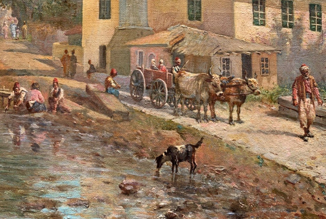 Splendid Painting By Leonardo De Mango-photo-3