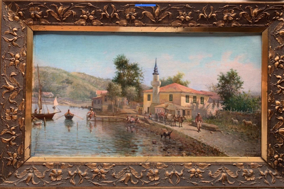 Splendid Painting By Leonardo De Mango