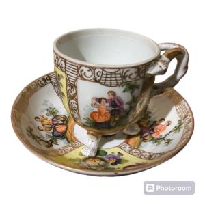 French Cup And Saucer