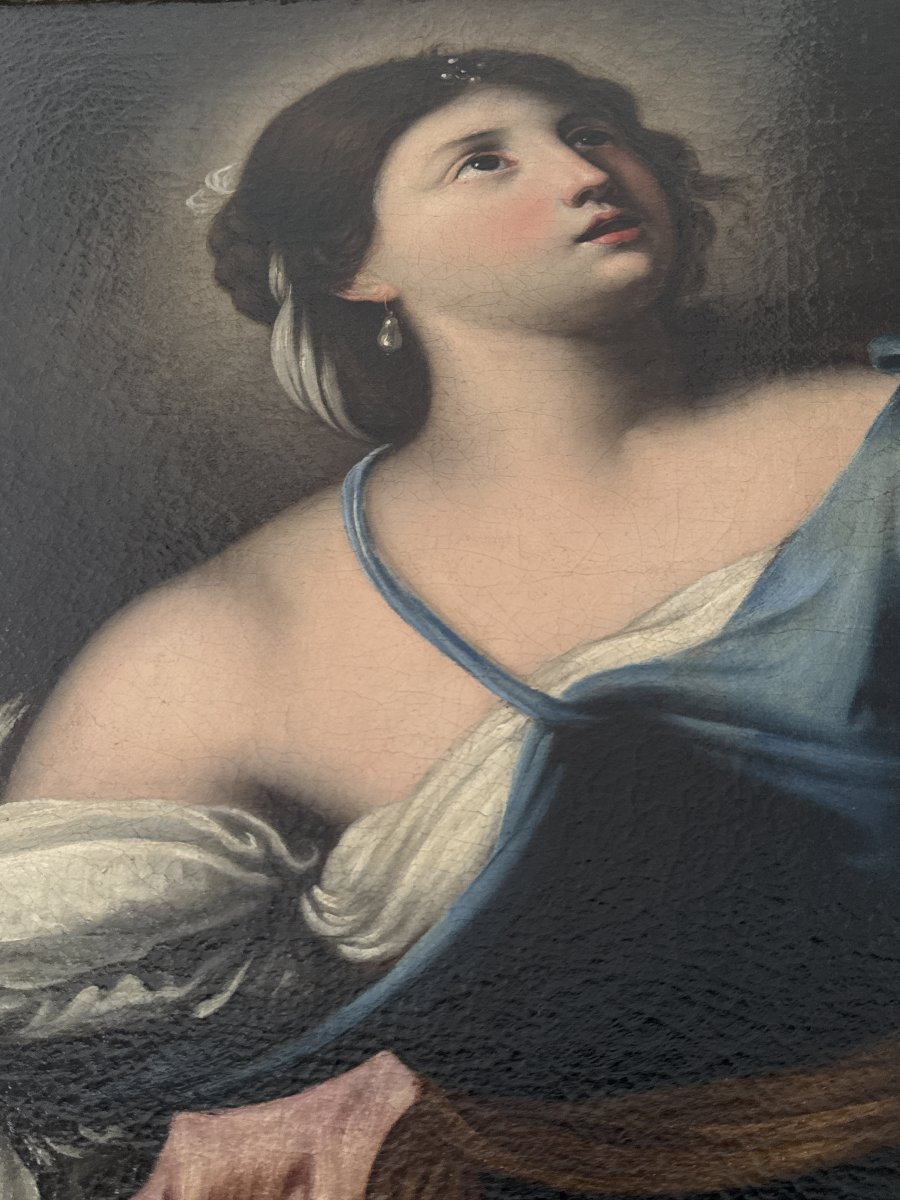 Saint Cecilia With The Palm Of Martyrdom-photo-3