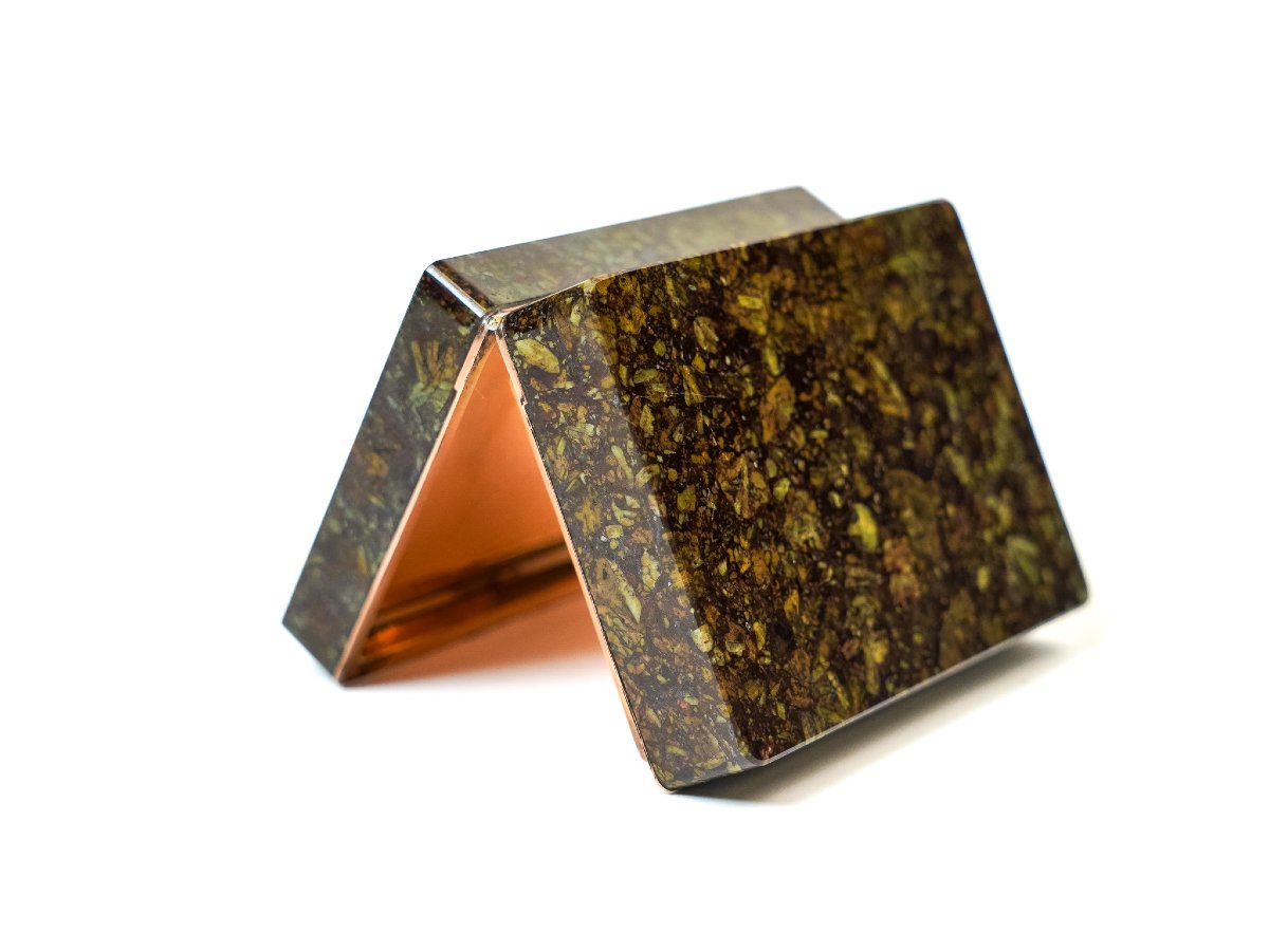 Green Serpentine Snuffbox With Micromosaic – Rome, Late 18th / Early 19th Century-photo-2